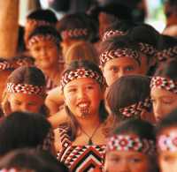 Maori performance art is known as ‘kapa haka’. |  Tim Whittaker